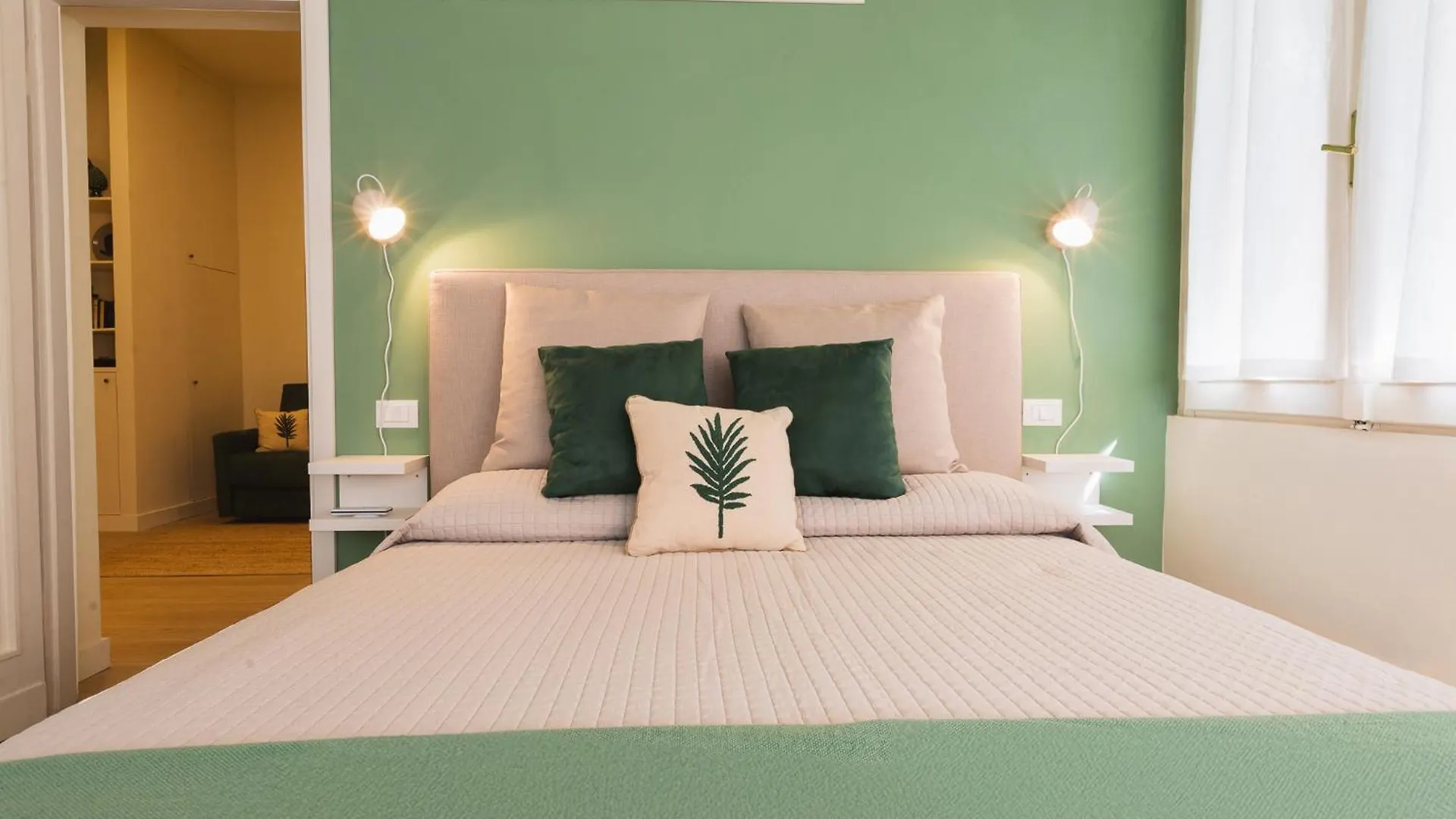 Cozy Olive Green Flat 佛罗伦萨 0*,  意大利