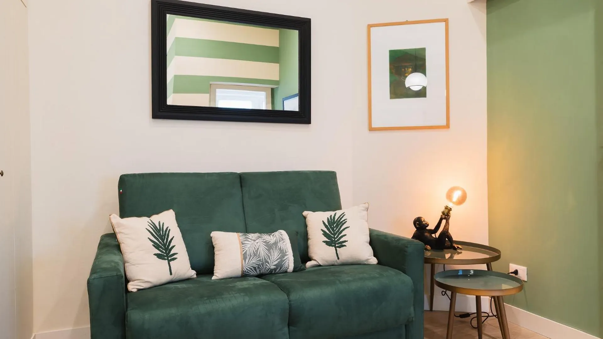 Cozy Olive Green Flat 佛罗伦萨 公寓